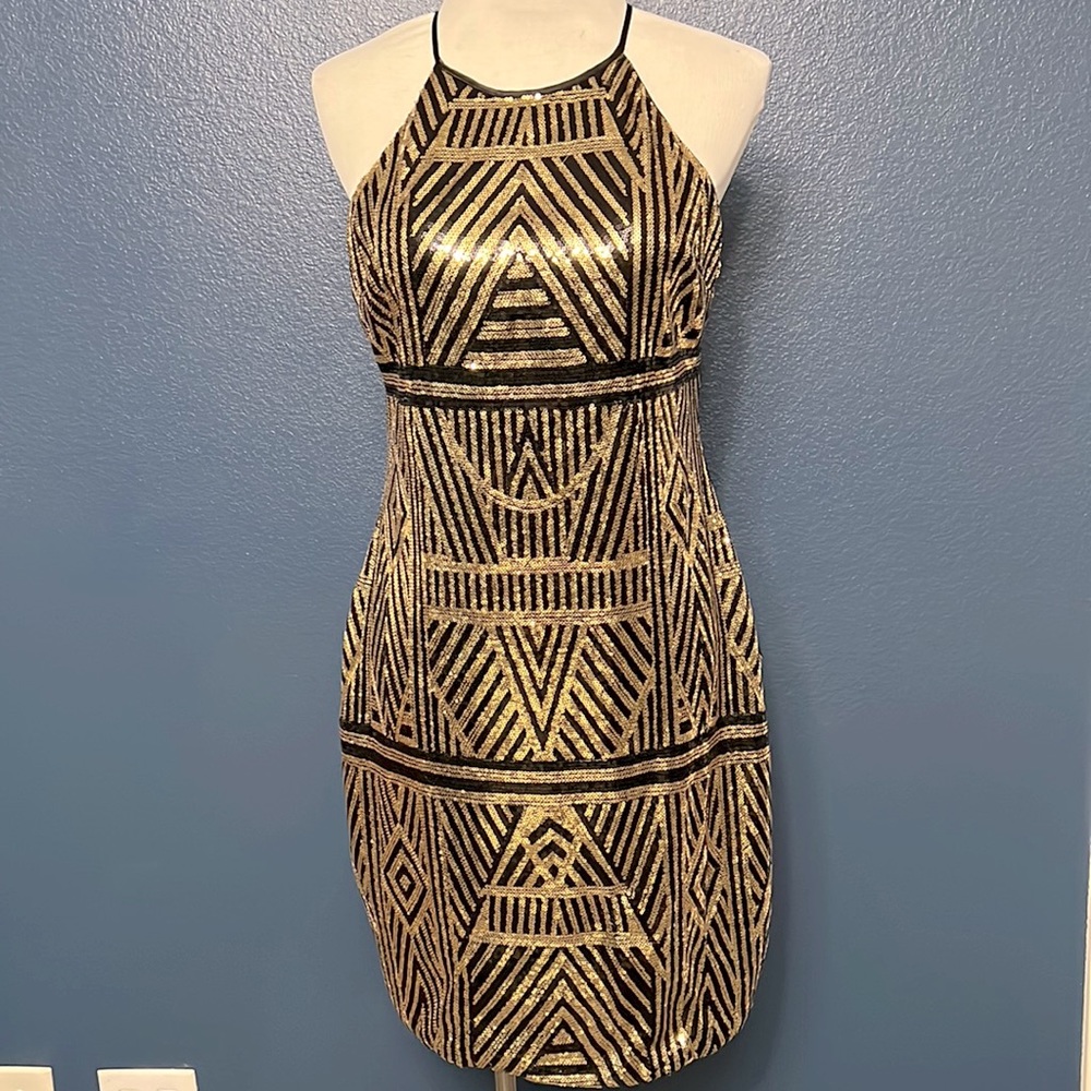 MY MICHELLE SEQUINED DRESS